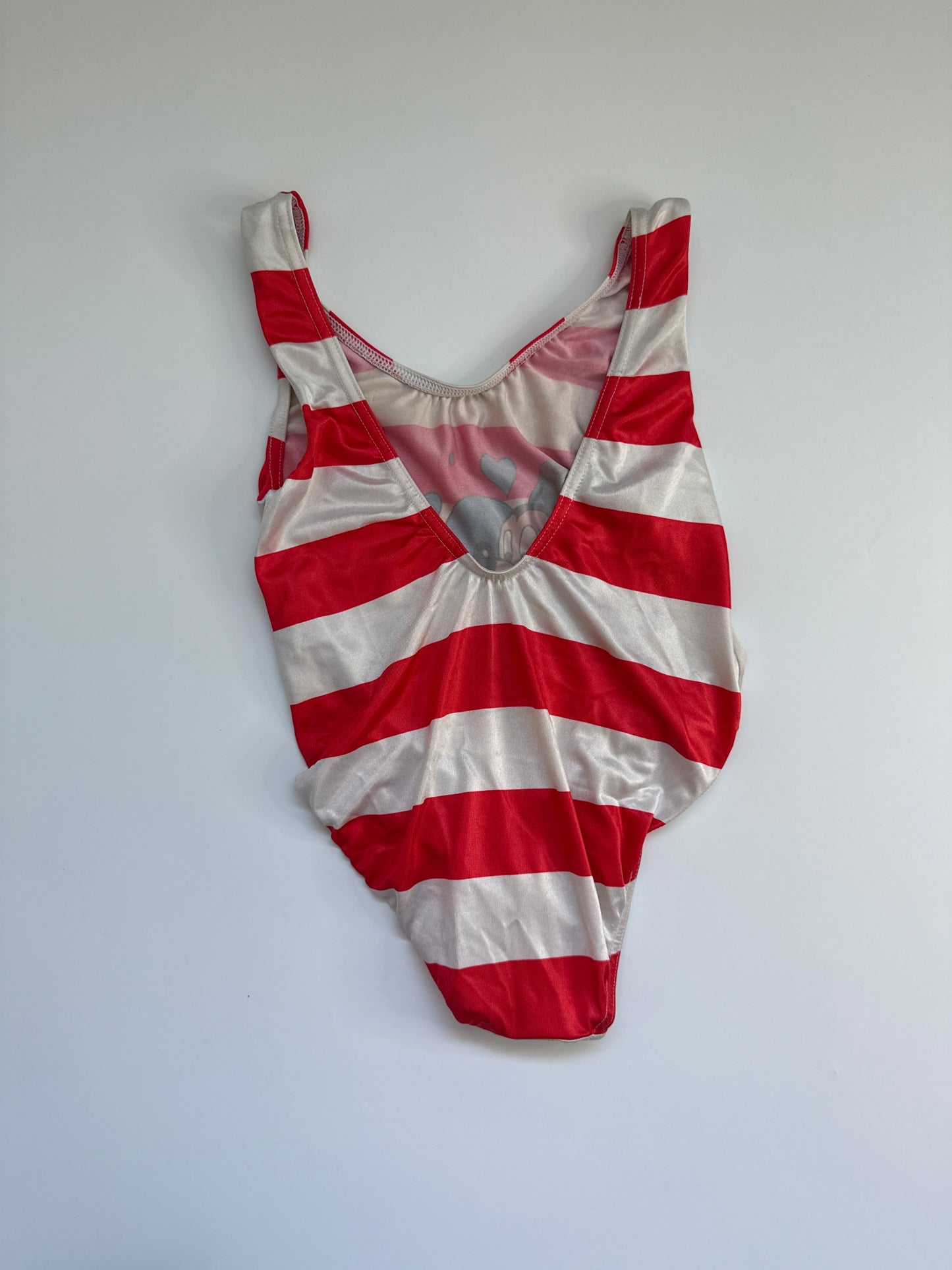 Vintage 90s Ladybird Disney Mickey & Minnie Striped Swimsuit (5-6Y)