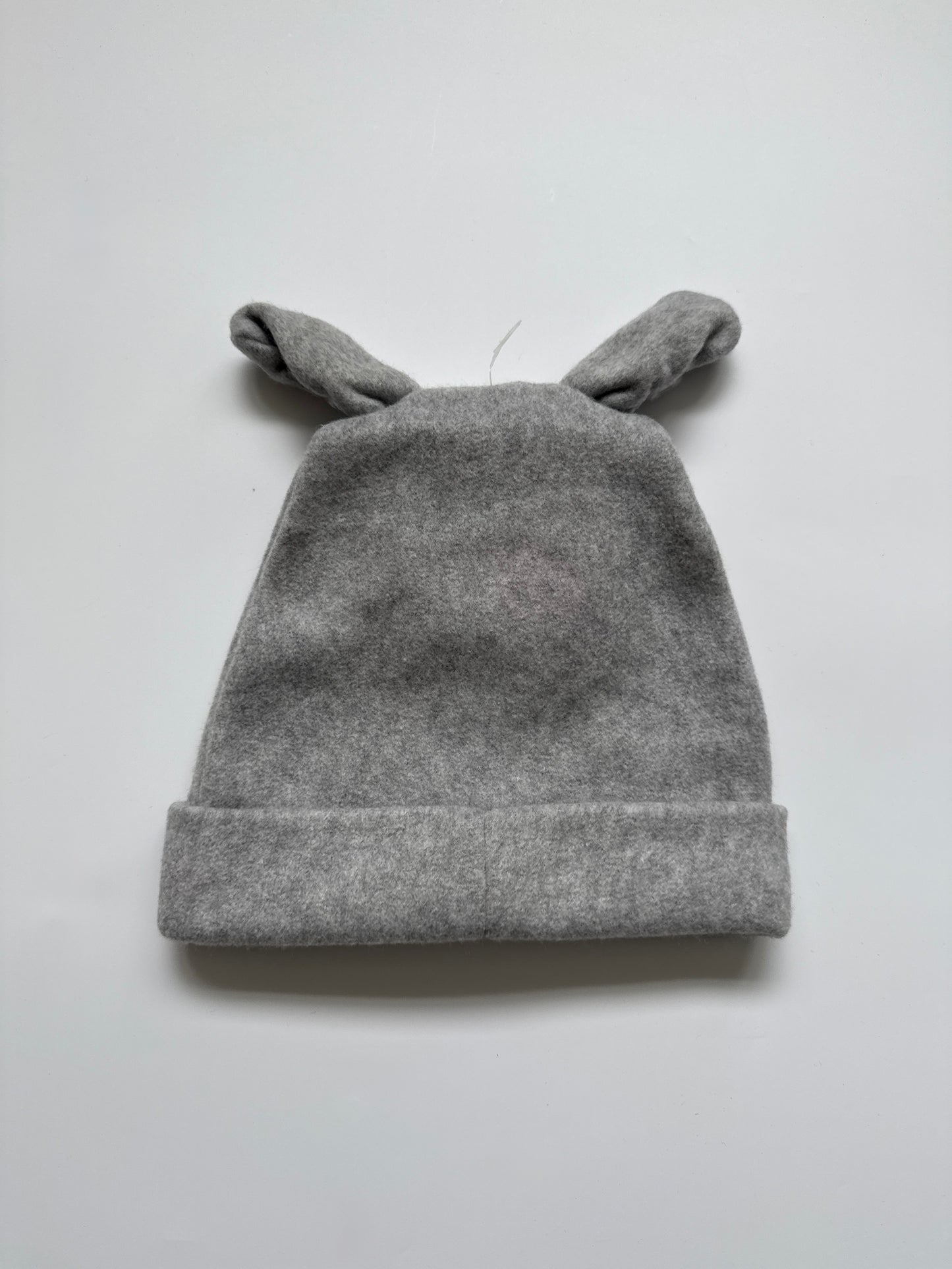 Grey Puppy Dog Fleece Puppet Hat (2-3Y)