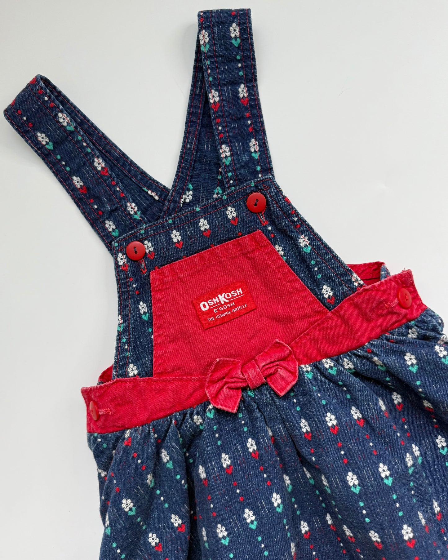 OshKosh B’Gosh Pinafore, Made in USA (3-4Y fit)