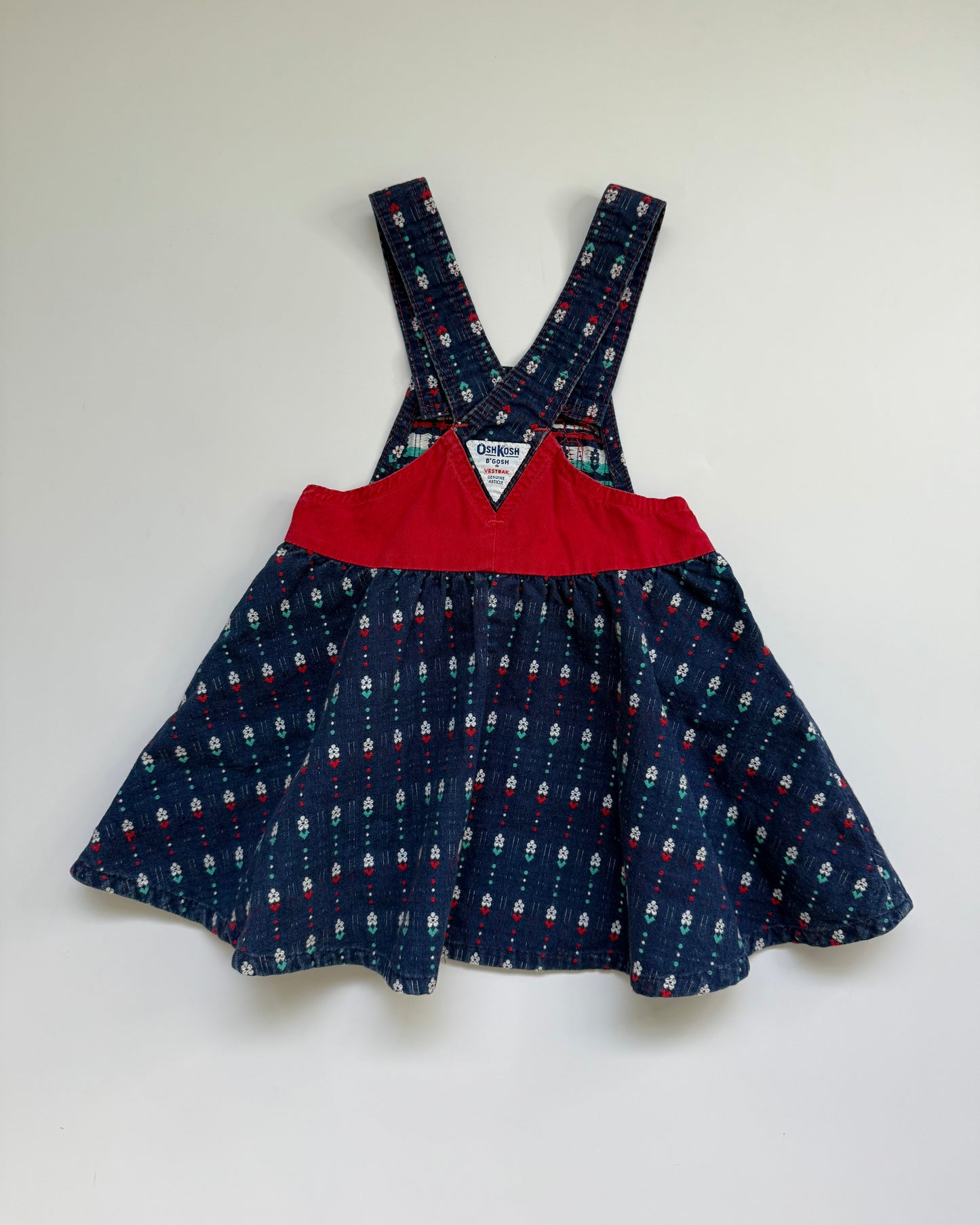 OshKosh B’Gosh Pinafore, Made in USA (3-4Y fit)