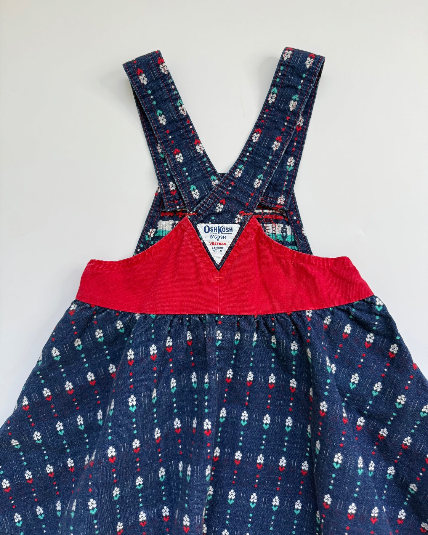 OshKosh B’Gosh Pinafore, Made in USA (3-4Y fit)