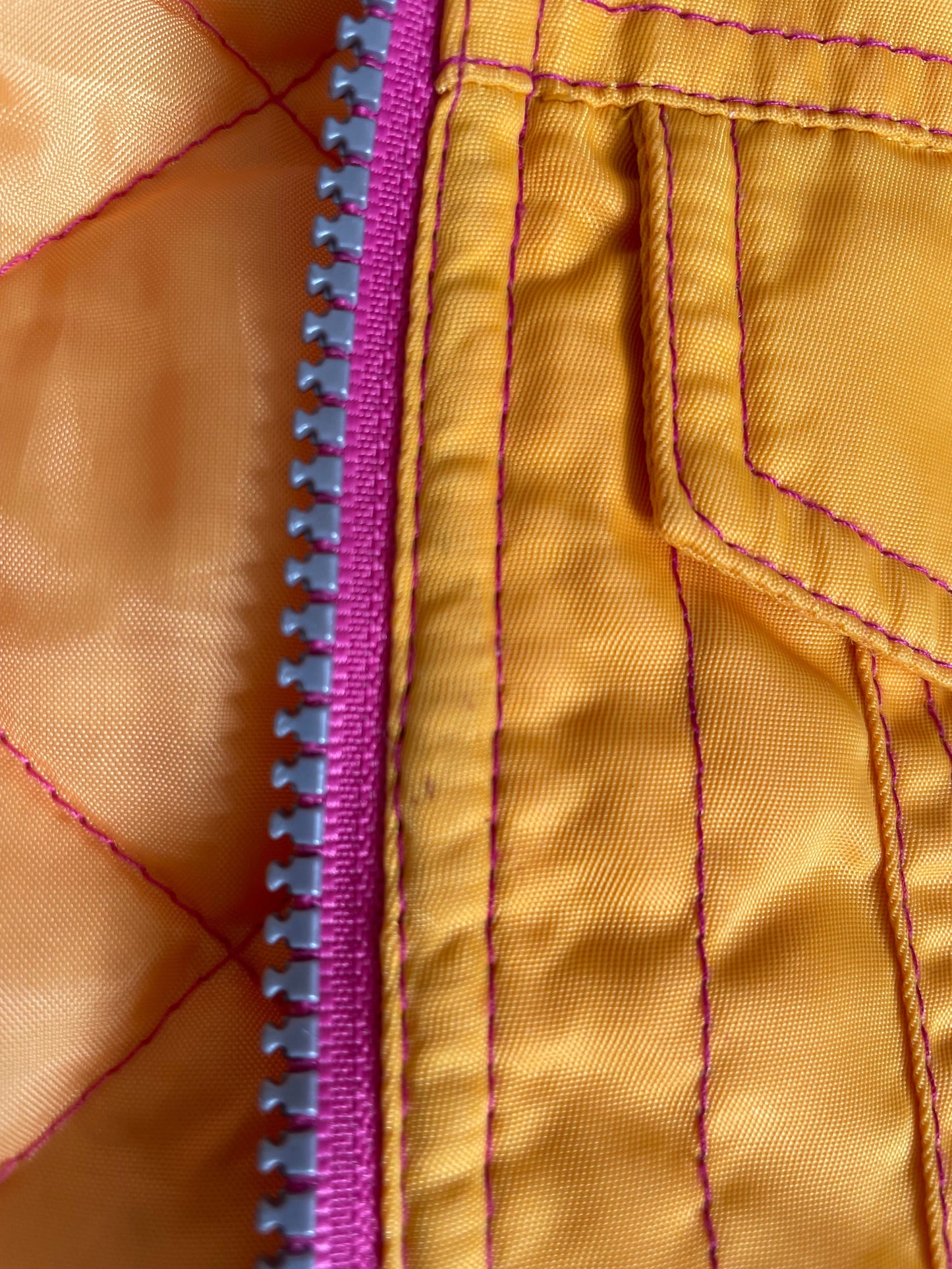 Vintage orange and pink jacket (3Y)
