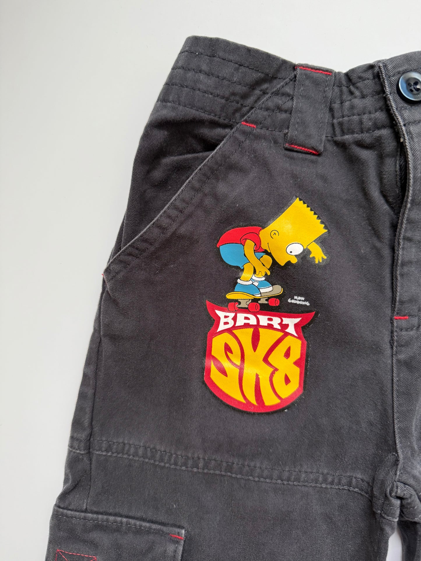 Vintage Bart Simpson Cargo Trousers (5Y)