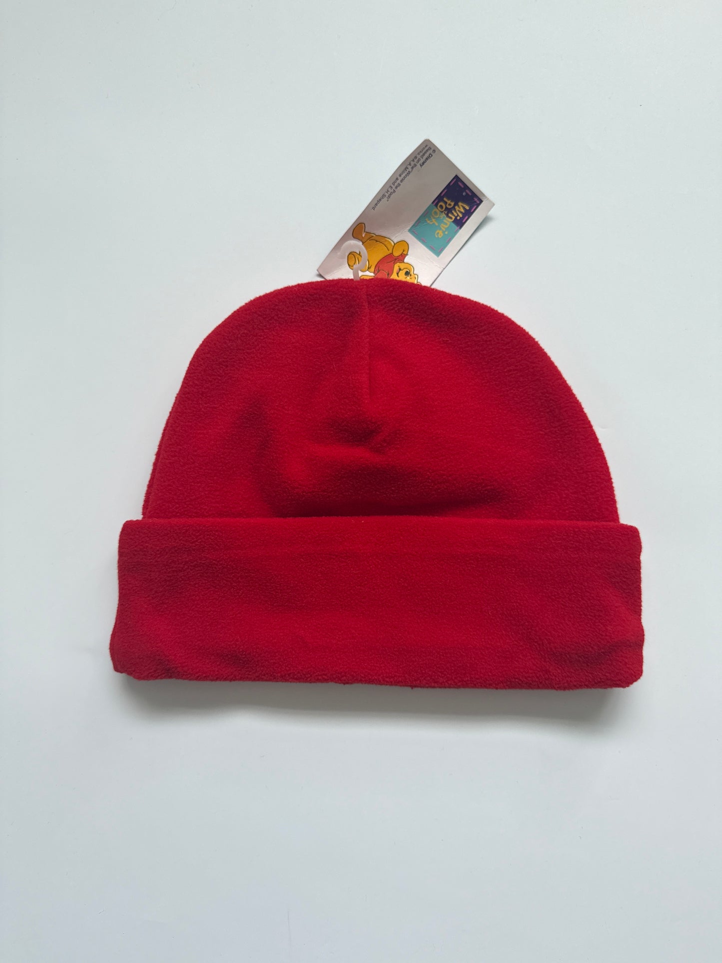 Winnie The Pooh Red Fleece Hat (2-7Y)