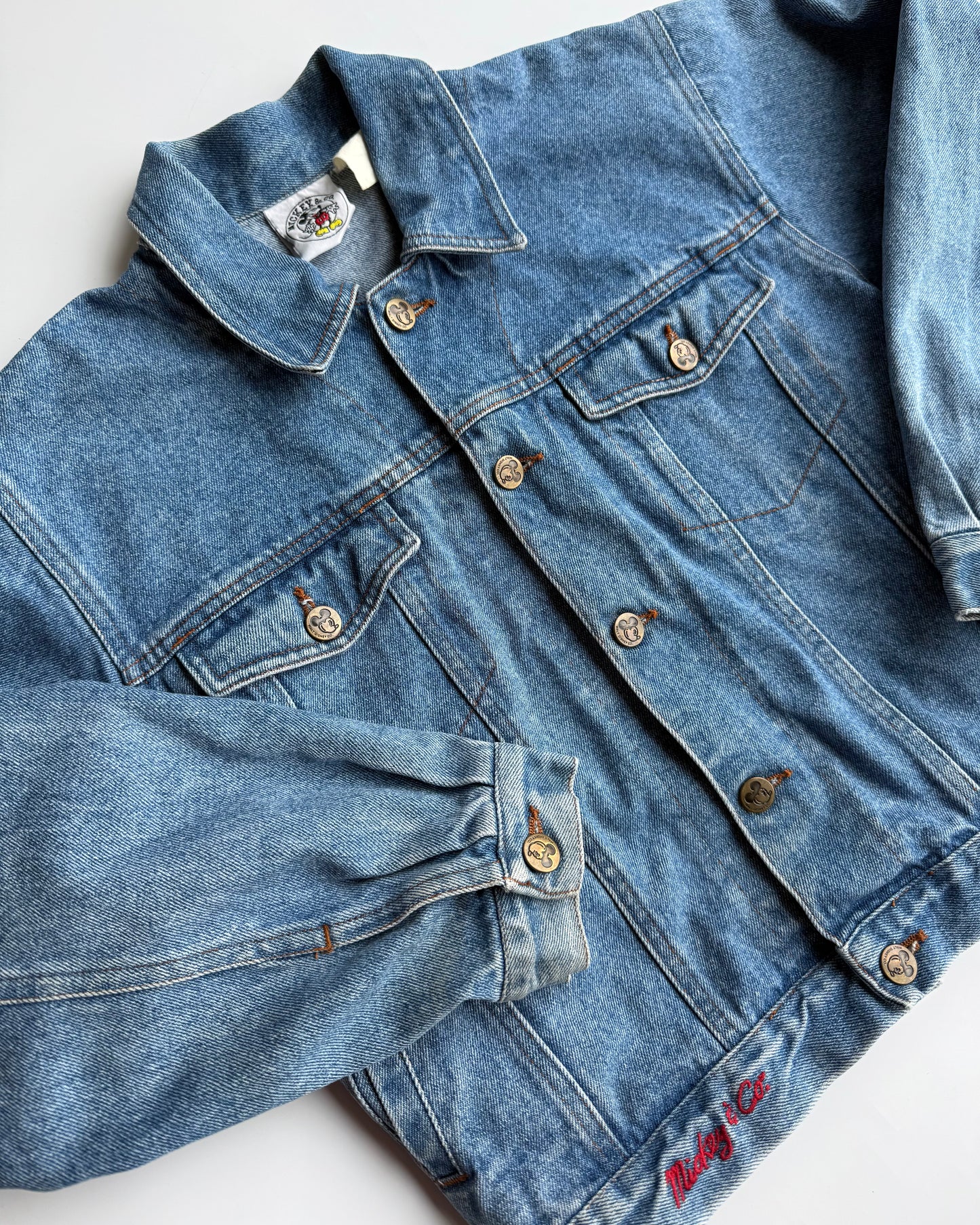 Vintage Mickey & Co denim jacket (5-6Y)