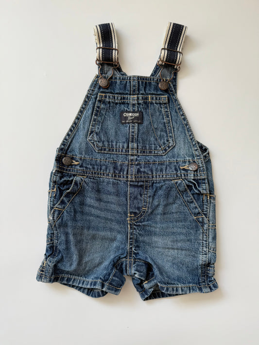 OshKosh B'Gosh Selvedge strap Denim Shortalls (12M)