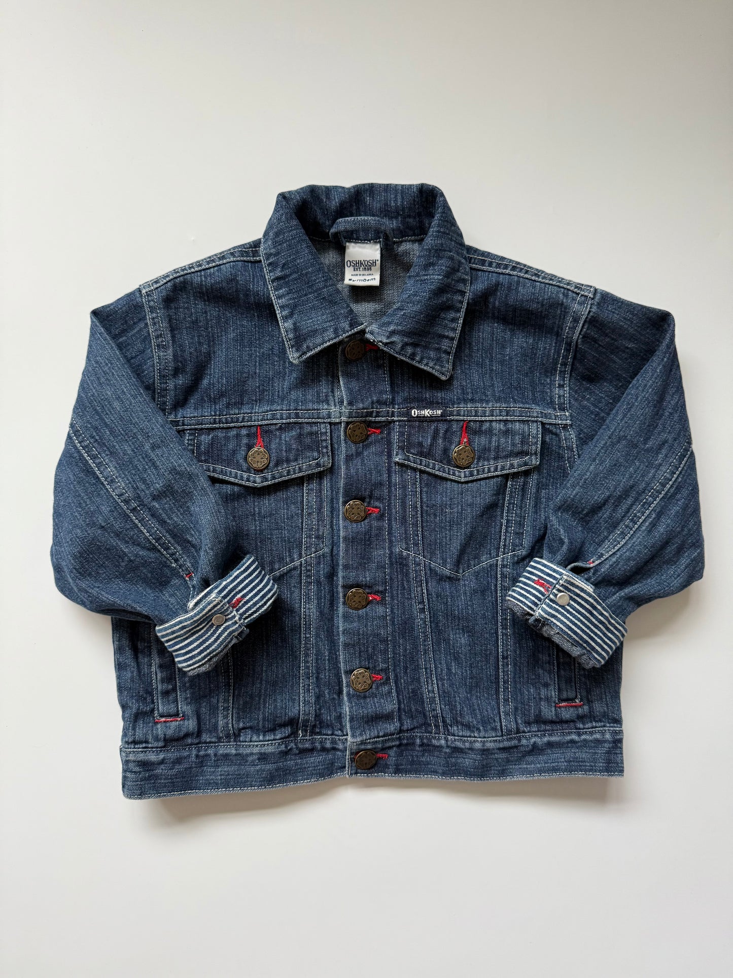 Vintage OshKosh B’gosh Denim Jacket (5Y)