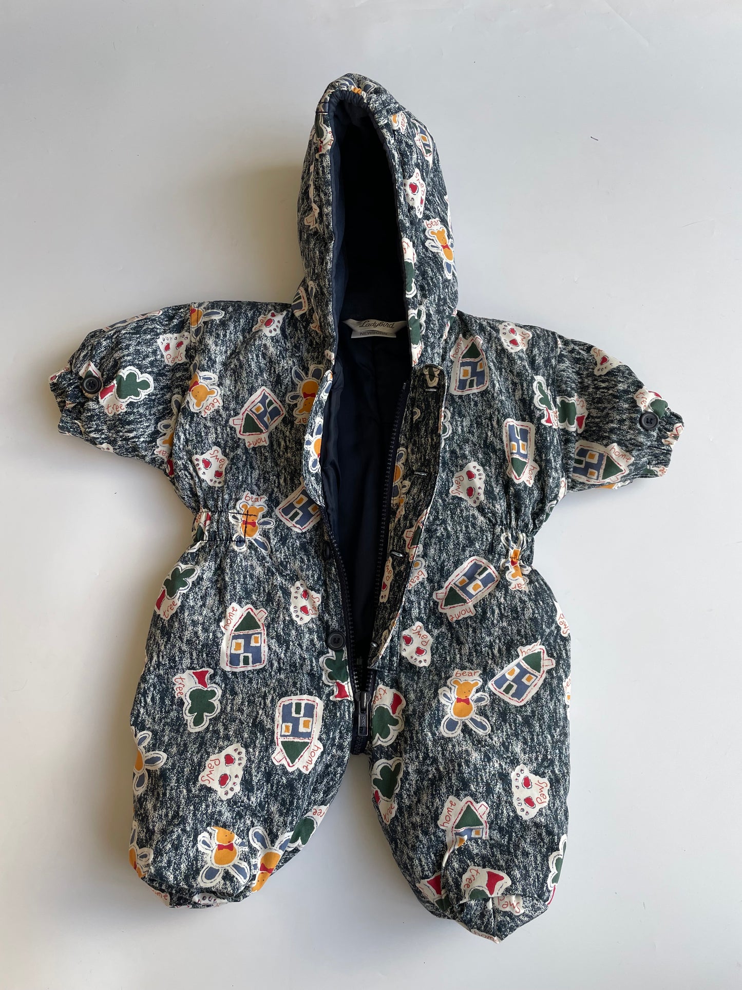Ladybird vintage baby snowsuit (Newborn)