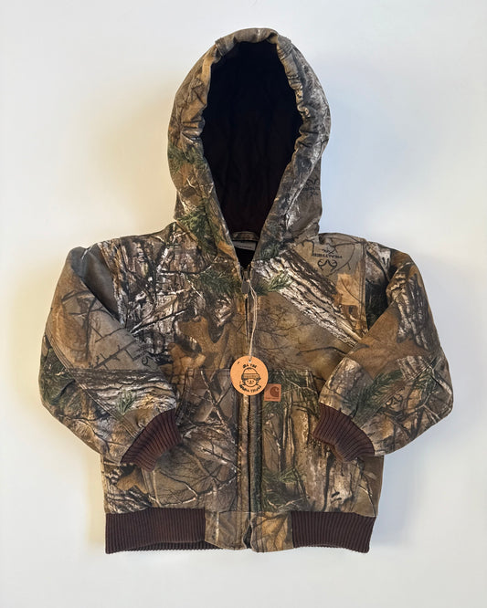 Carhartt Camo Hooded Zip Jacket 3T