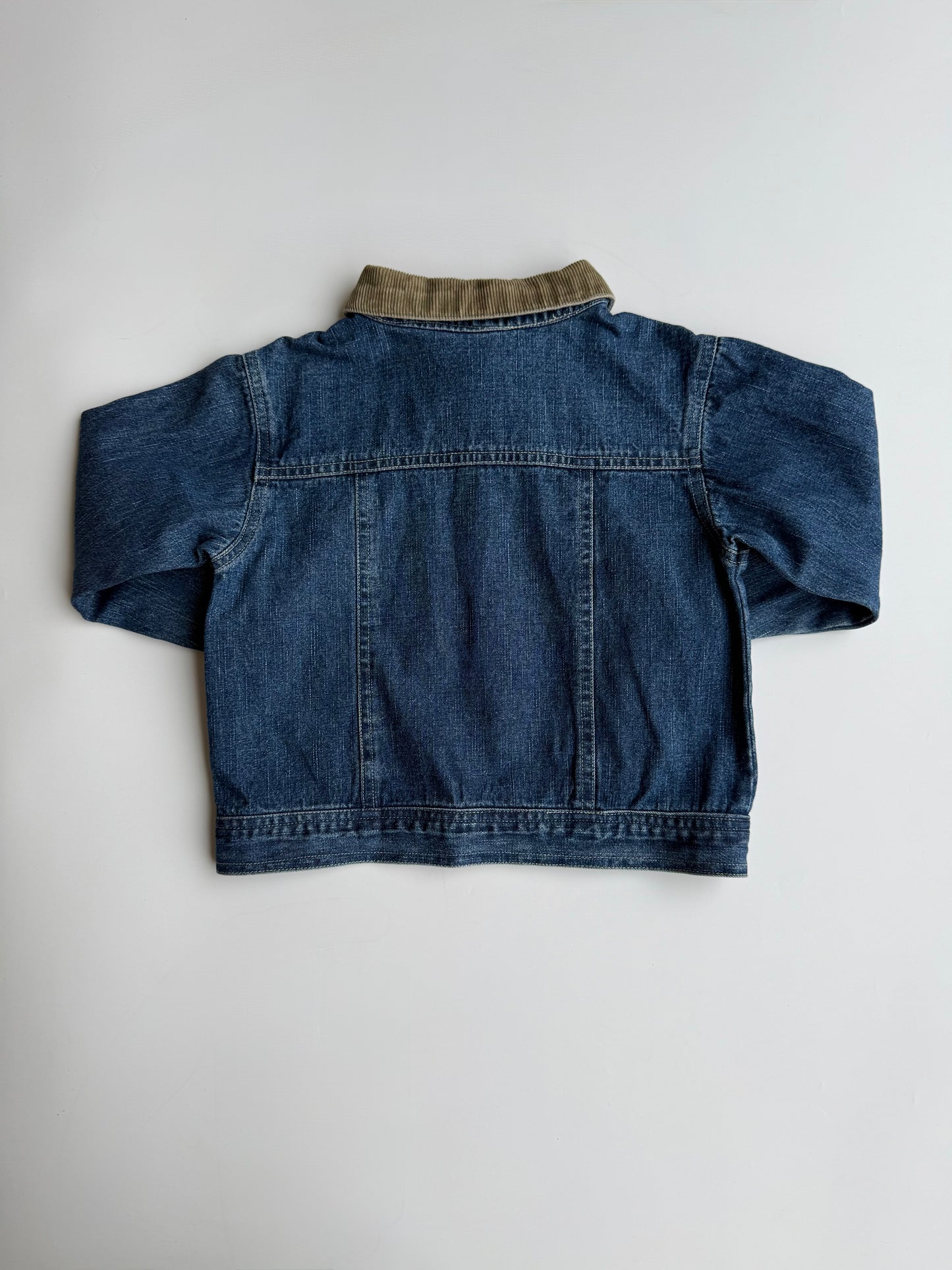 Vintage Style Sporty Elmo Denim Jacket 3–4 Years