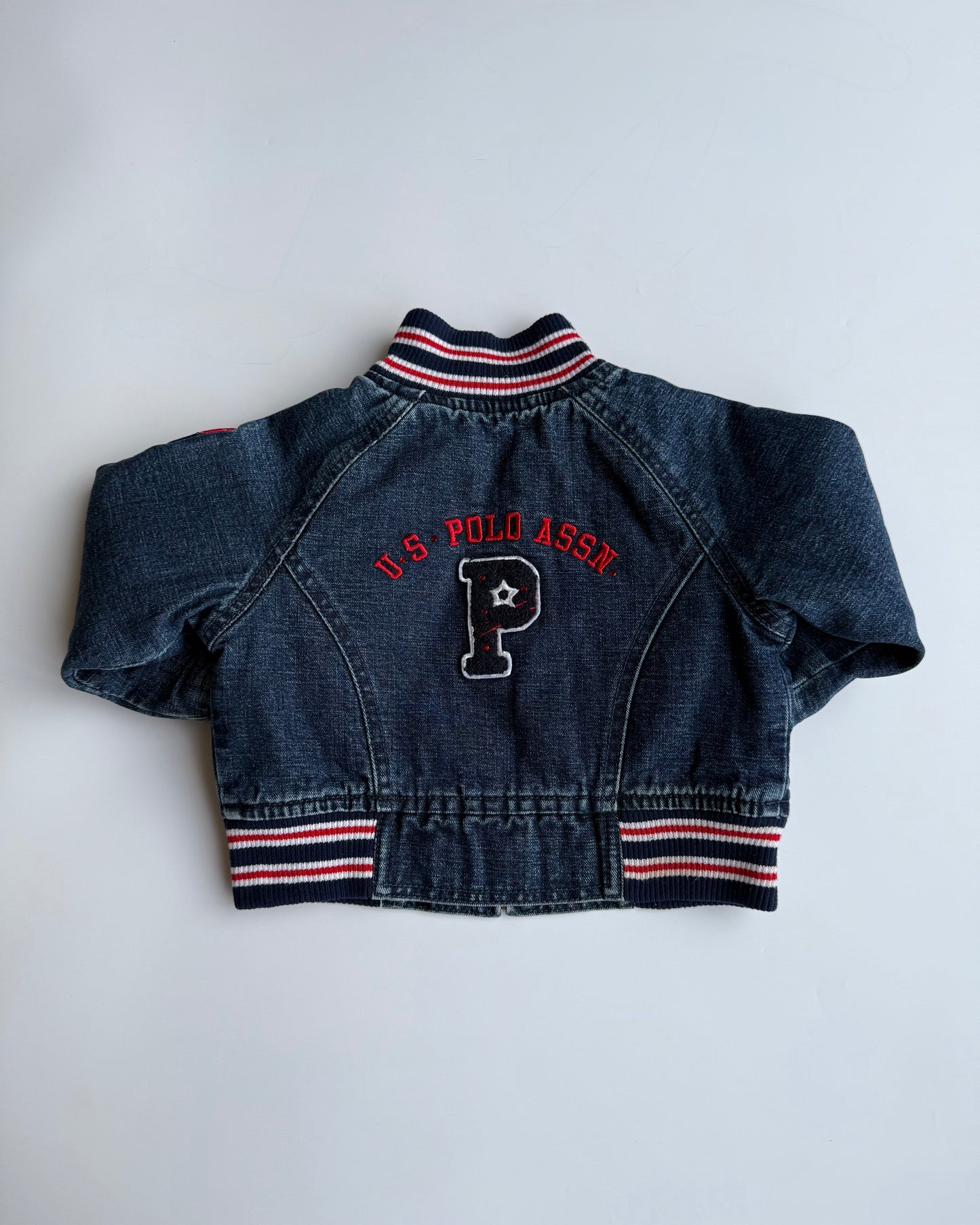 Vintage U.S. Polo Assn. Denim Jacket 2–3 Years