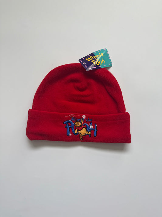 Winnie The Pooh Red Fleece Hat (2-7Y)