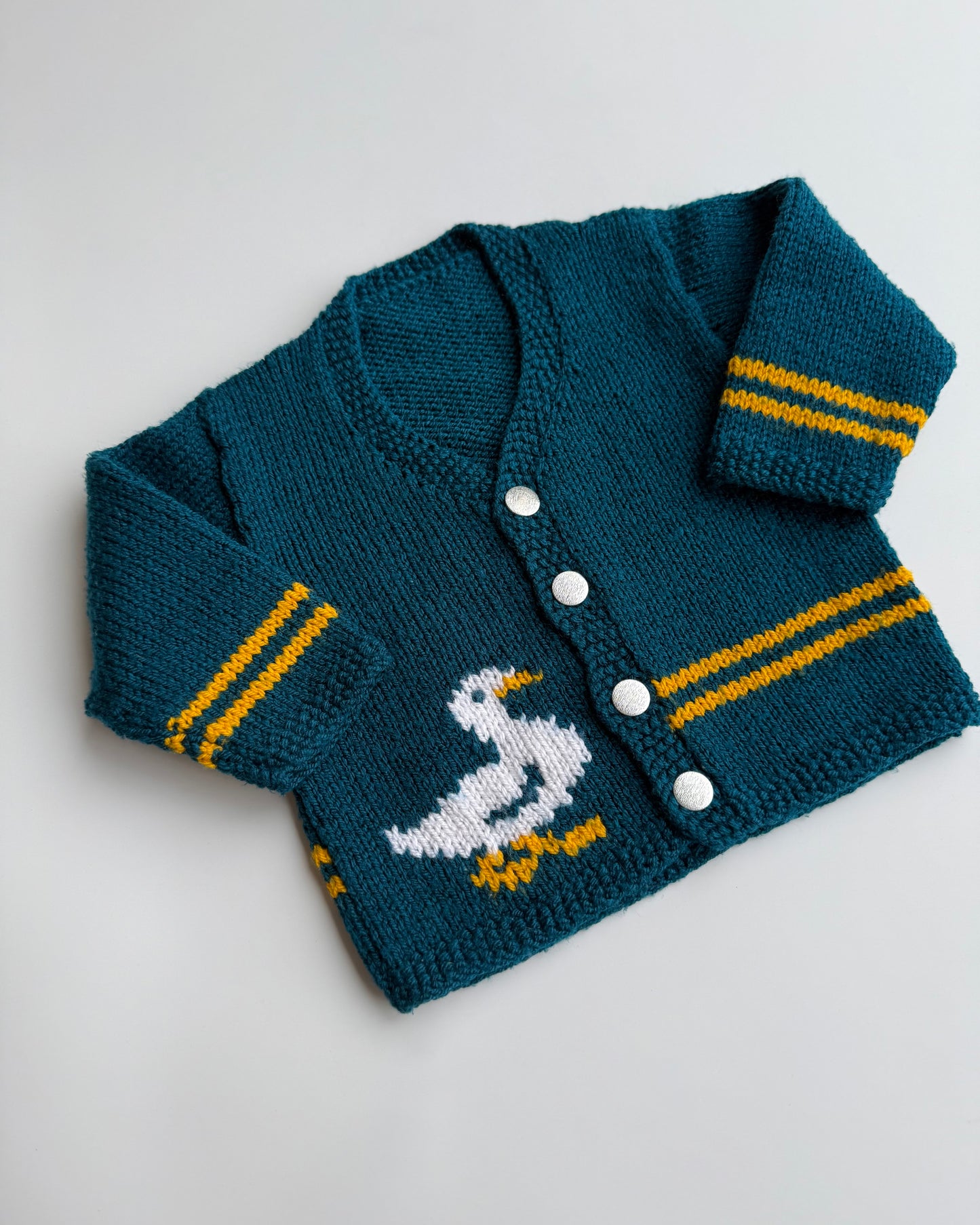 Goose Knitted Cardigan 6-12M