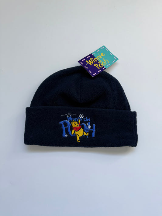 Winnie The Pooh Navy Fleece Hat (2-7Y)