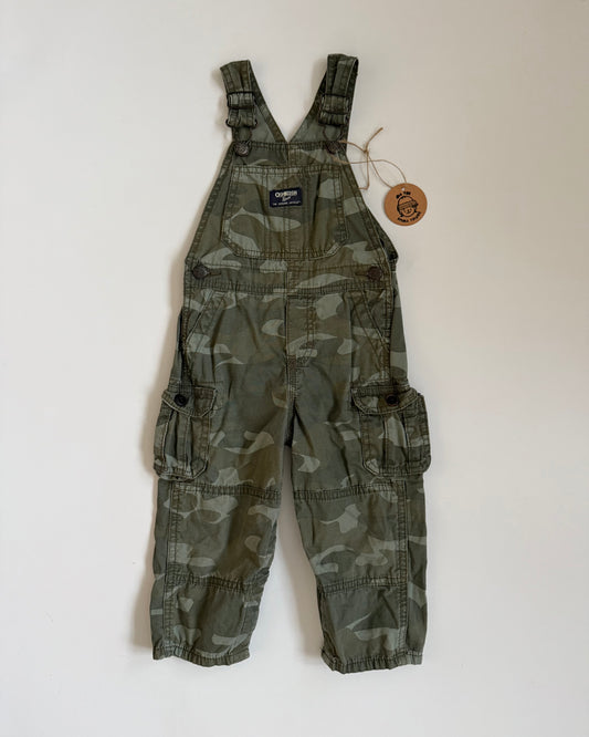 OshKosh B'gosh Camouflage Cargo Dungarees 12-18 Months
