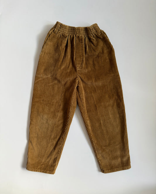 Vintage BHS Mustard Brown Corduroy Trousers Age 5