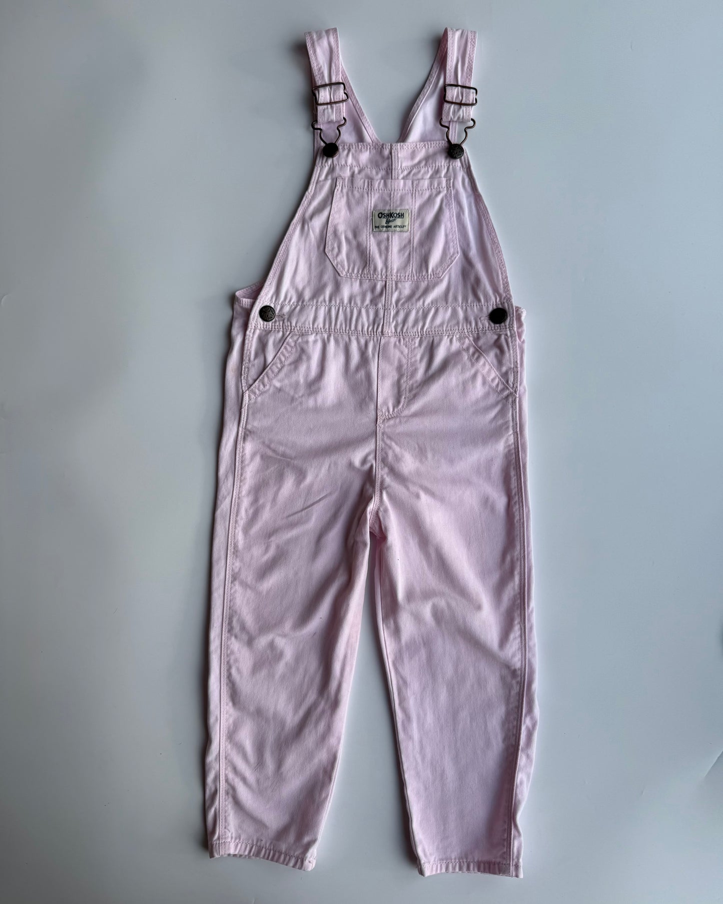 OshKosh B'gosh pink cotton dungarees- 4T