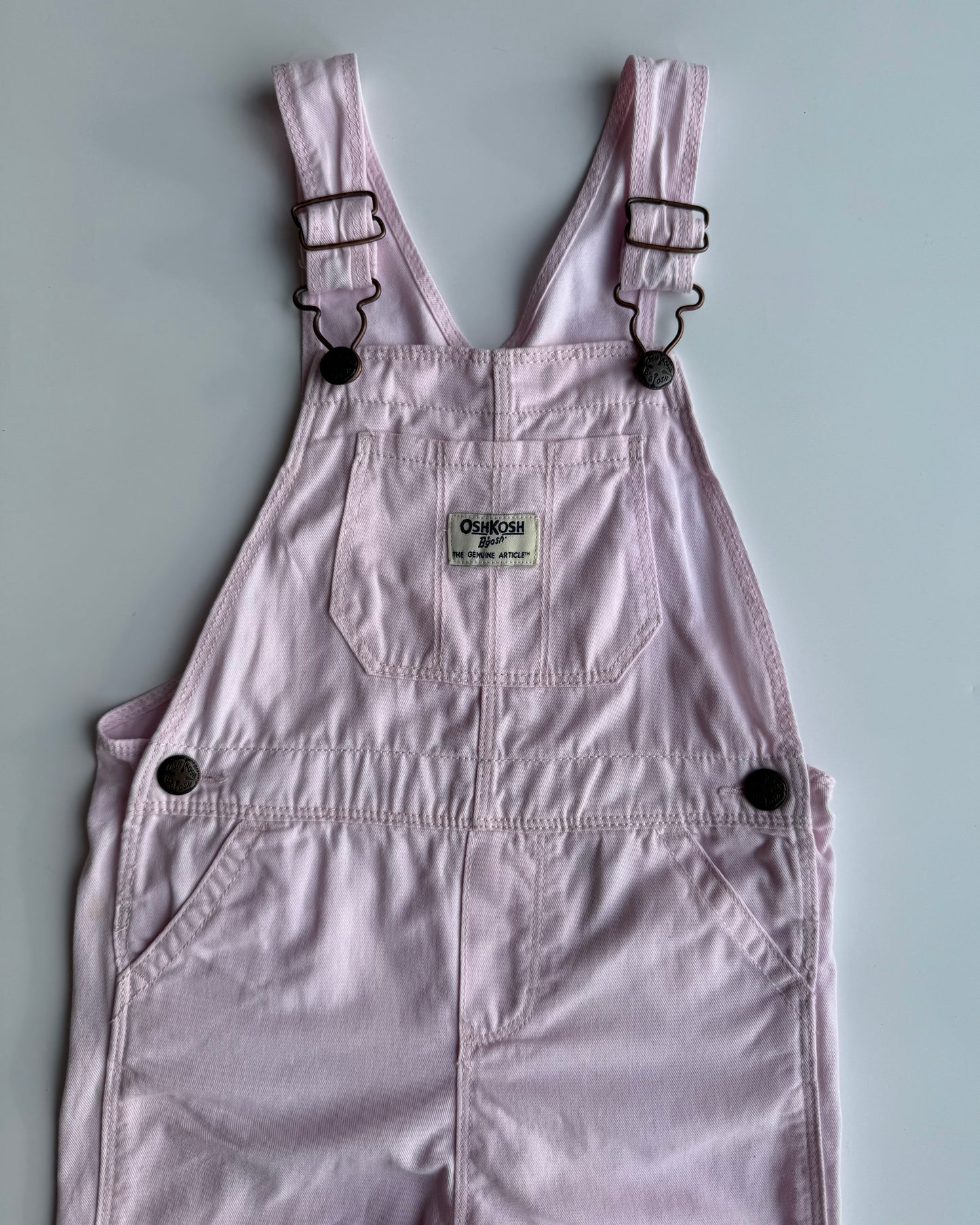 OshKosh B'gosh pink cotton dungarees- 4T