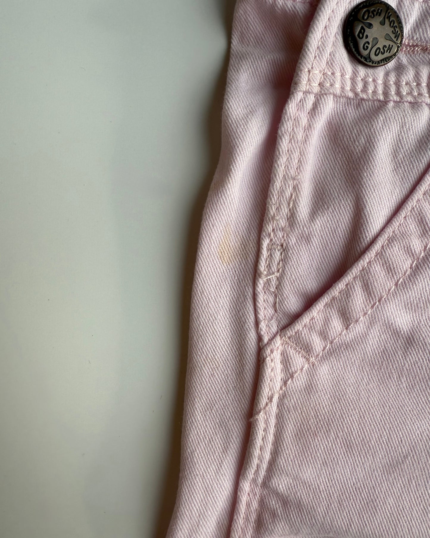 OshKosh B'gosh pink cotton dungarees- 4T