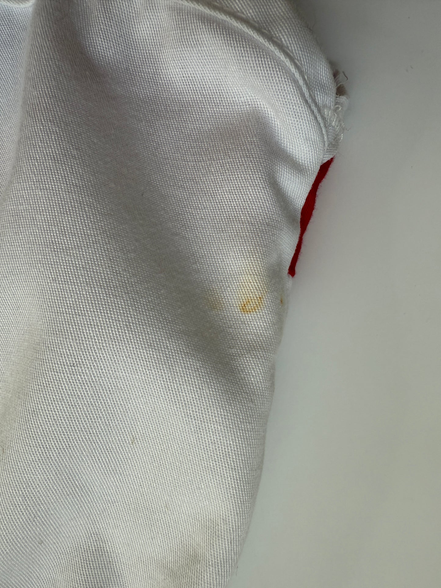 Vintage OshKosh White Colourblock Shortalls (18M + best fit IMO)