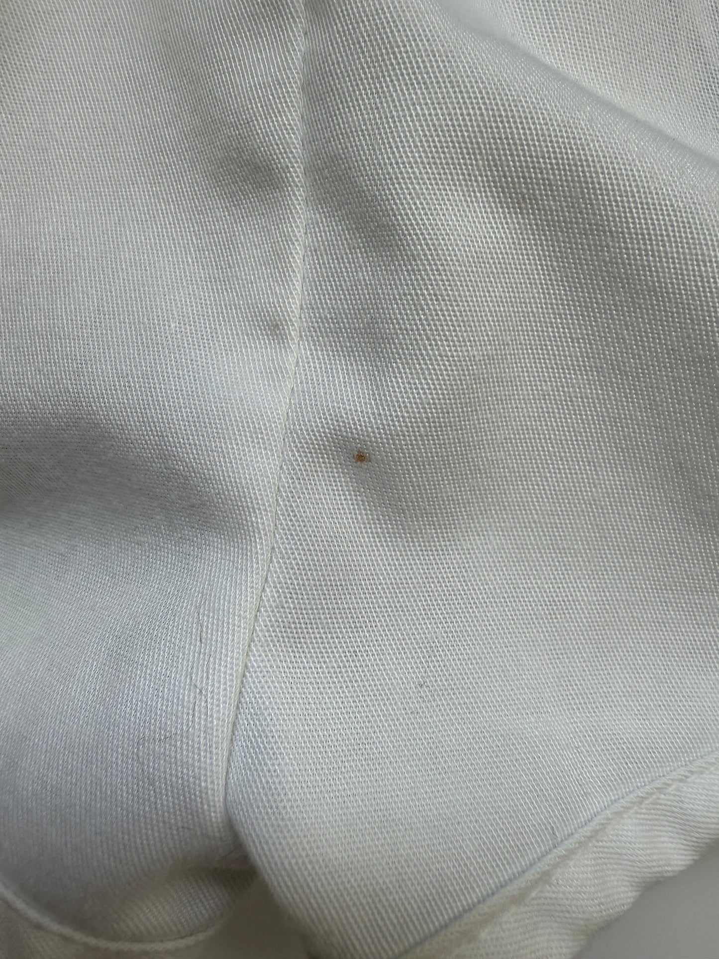 Vintage OshKosh White Colourblock Shortalls (18M + best fit IMO)