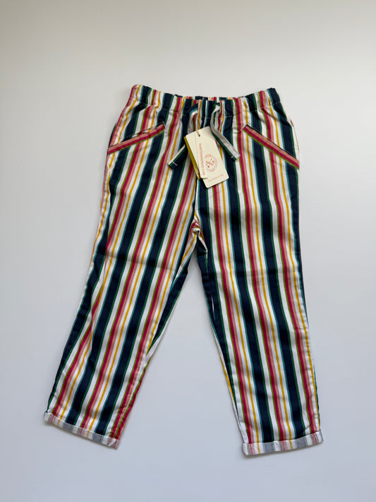 Hunter + Boo Organic Stripe Trousers (3–4Y)