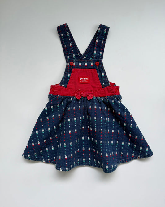 OshKosh B’Gosh Pinafore, Made in USA (3-4Y fit)