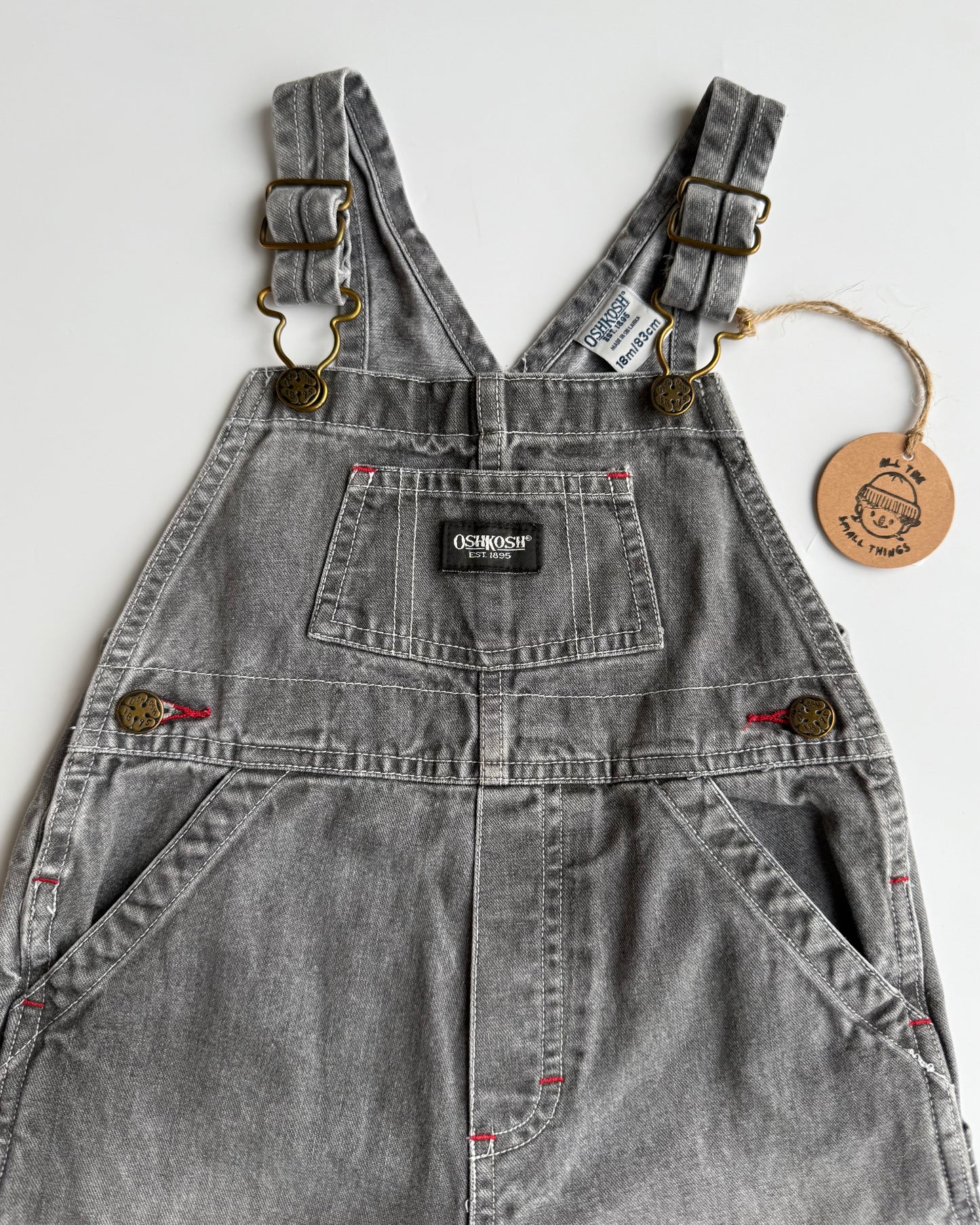 Vintage OshKosh dungarees – 18m