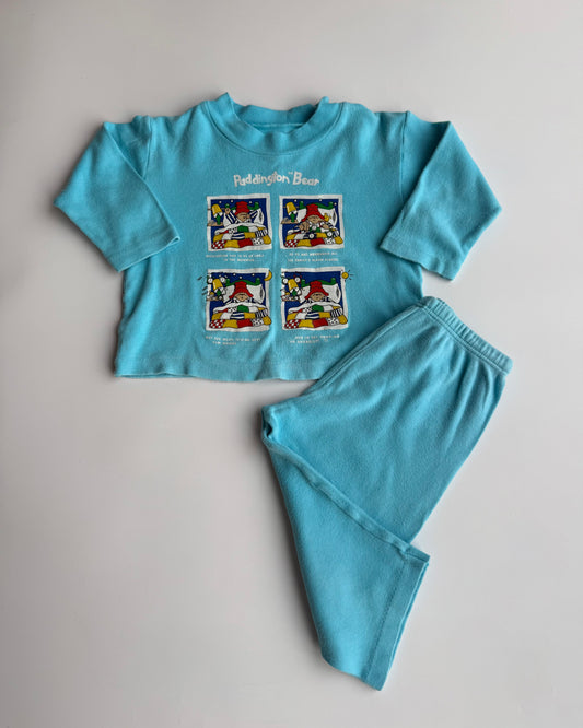 Vintage Paddington Bear Pyjama Set (12–18m)