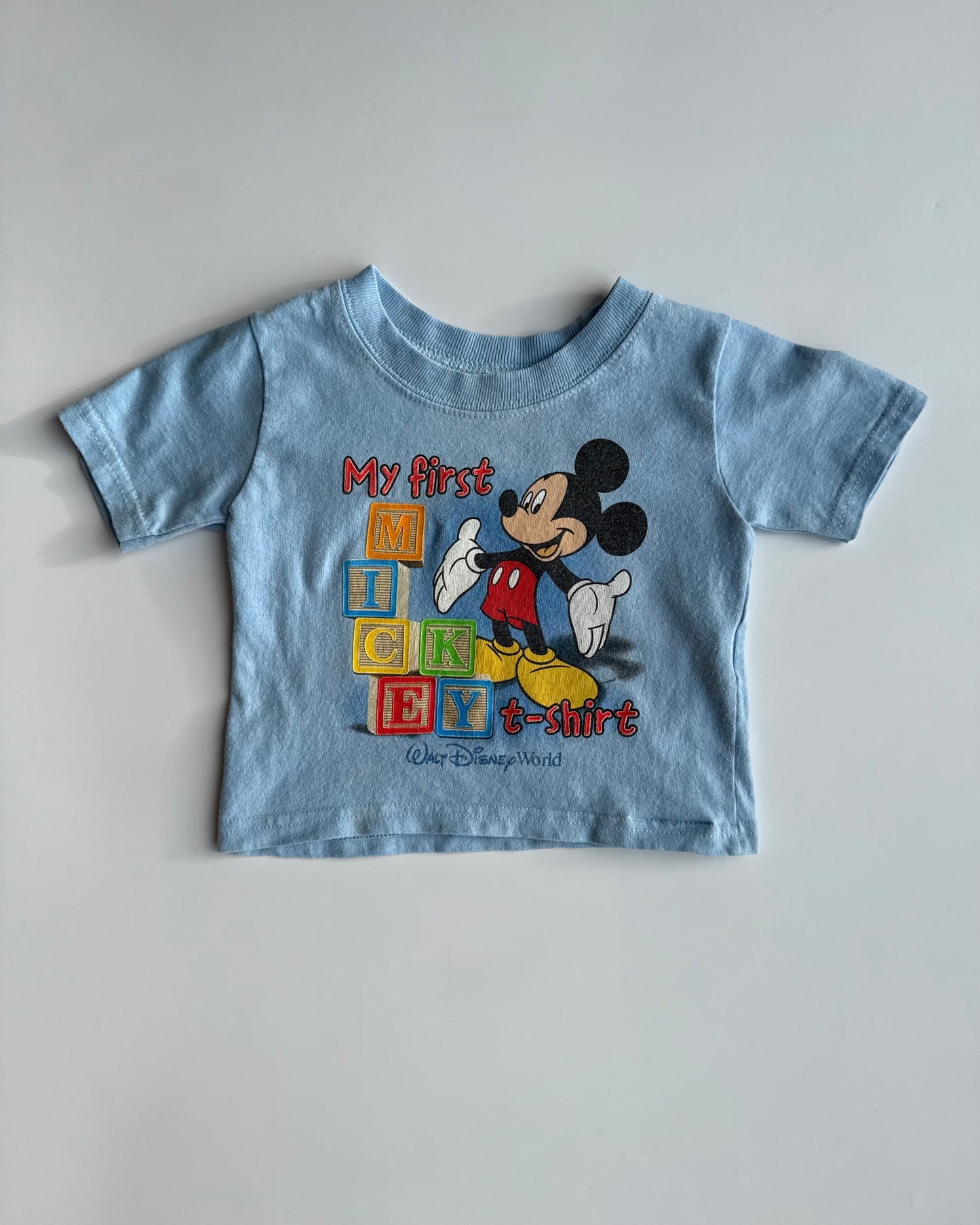 Disney My First Mickey vintage t-shirt (9-12M)