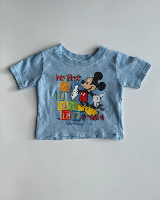 Disney My First Mickey vintage t-shirt (9-12M)