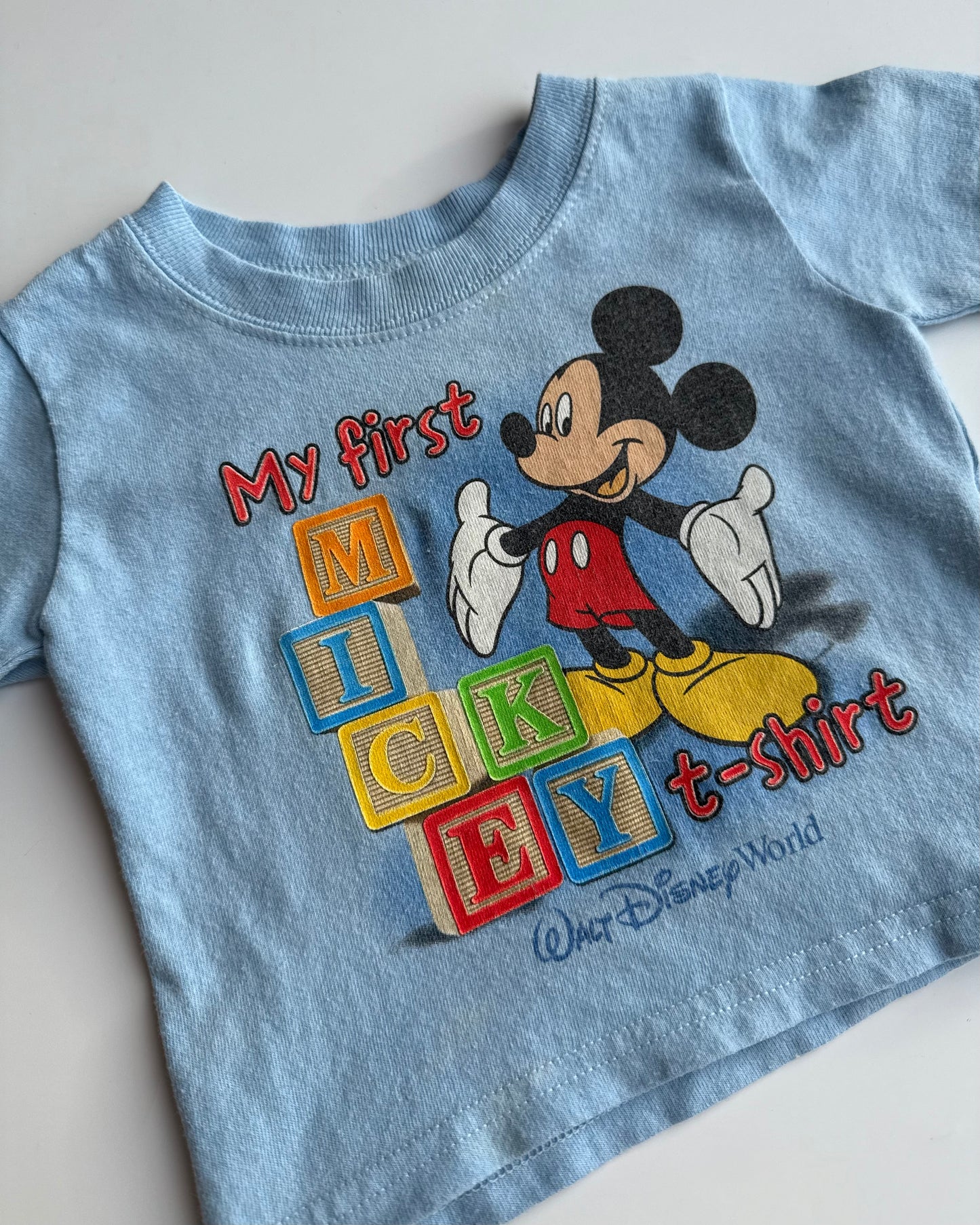 Disney My First Mickey vintage t-shirt (9-12M)