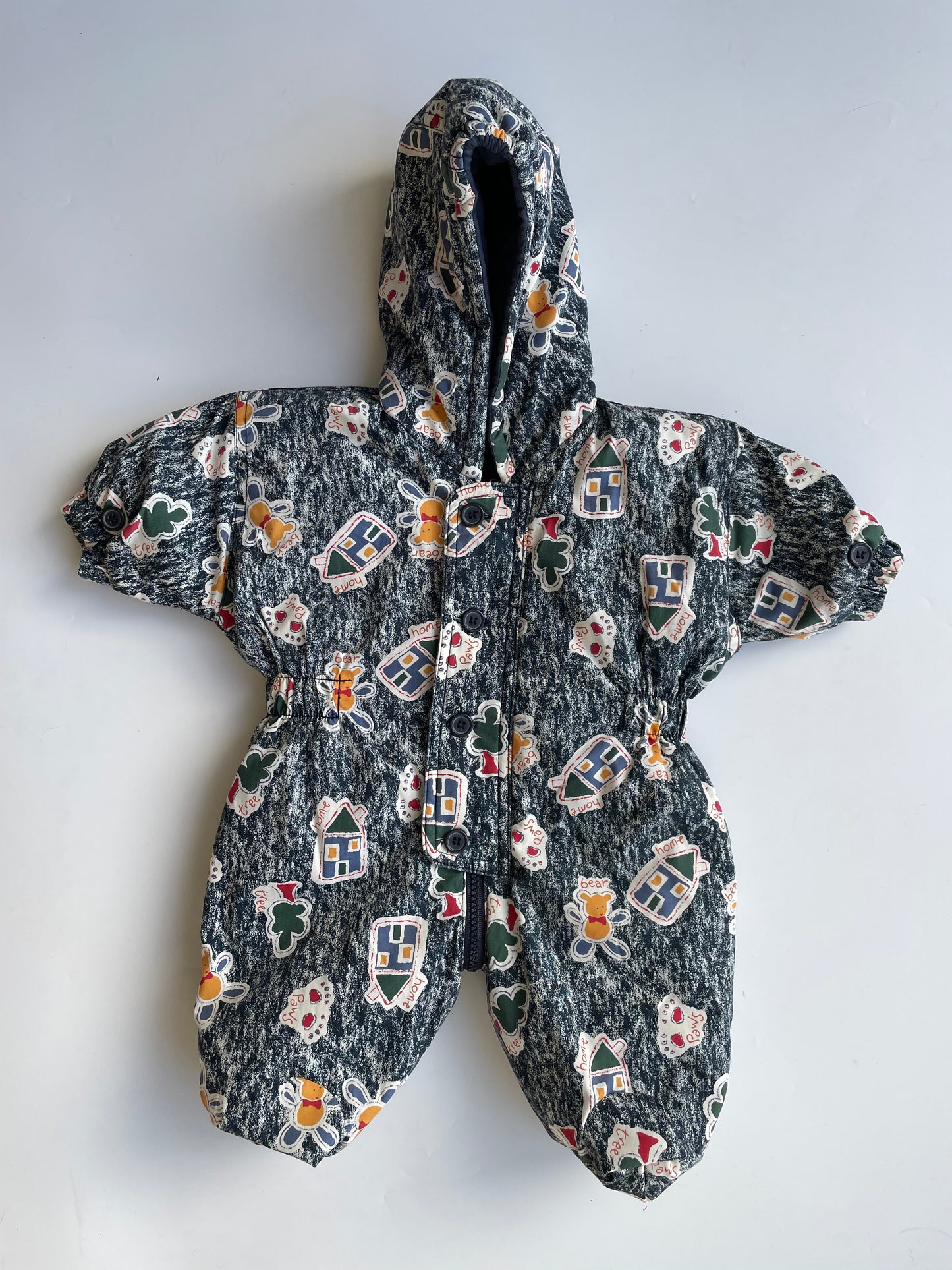 Ladybird vintage baby snowsuit (Newborn)