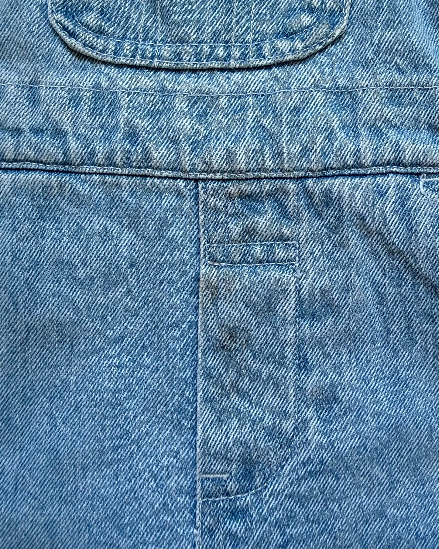 Vintage 1994 Warner Bros. Looney Tunes Bugs Bunny Denim Shortalls 12M