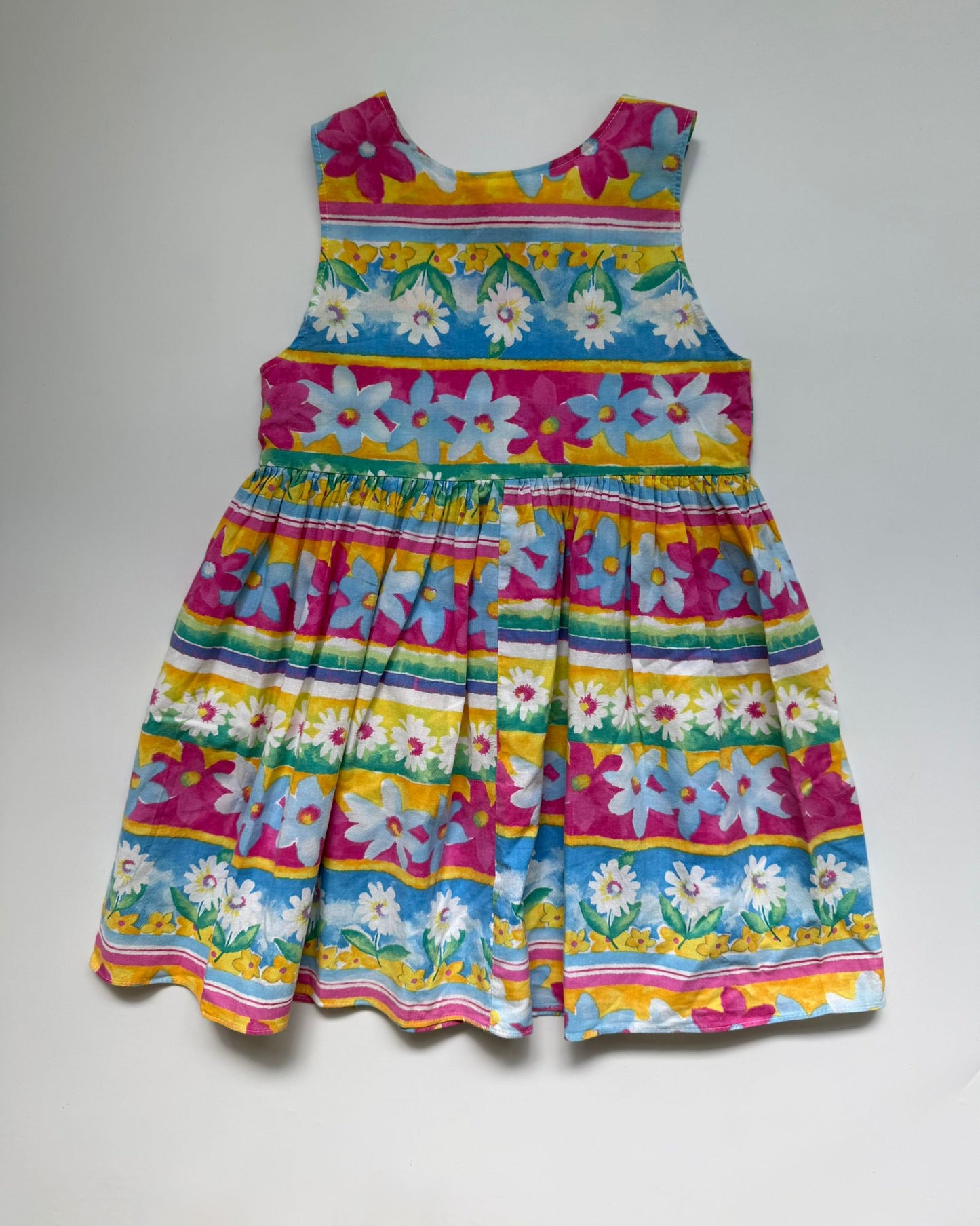 Vintage Ladybird Floral Cotton Dress 3-4 Years