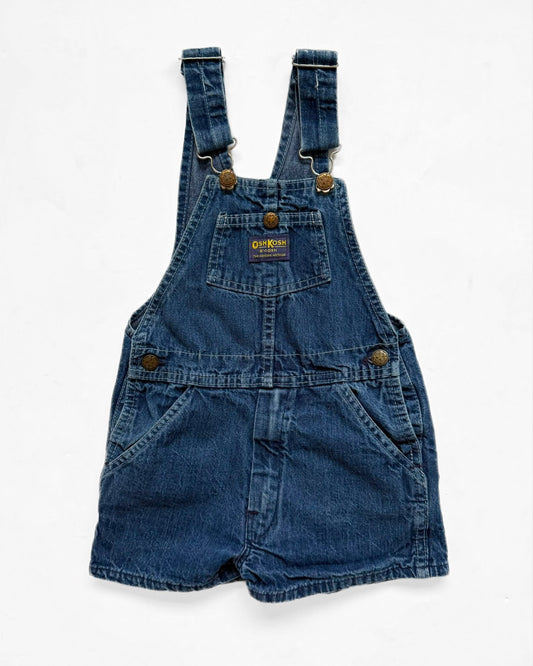 Vintage OshKosh B’Gosh Made in USA Denim Shortalls – Size 7